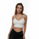 Top Deportivo de Mujer Black Limba Furina  Crema
