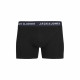 Men's Boxer Shorts Jack & Jones Jacaron Solid Trunks Black