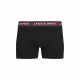 Men's Boxer Shorts Jack & Jones Jacaron Solid Trunks Black