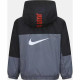 Children's Jacket Nike  Fleece Lined Grey