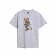 Child's Short Sleeve T-Shirt Vans Peace Oso Crew Grey