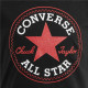 Camiseta de Manga Corta Infantil Converse Timeless Chick Patch Negro