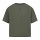 Child's Short Sleeve T-Shirt Converse Chuck Patch Boxy Olive