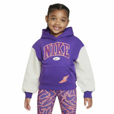 Hooded Sweatshirt for Girls Nike Join The Club Violet