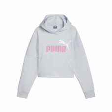 Hooded Sweatshirt for Girls Puma Ess Logo Cropped Hoodie G