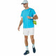 Camiseta Deportiva de Manga Corta Asics Court Ss Top Azul cielo Tenis