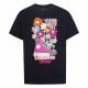 Child's Short Sleeve T-Shirt Converse Boyfriend Graphicrt Black