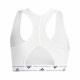 Sports Bra Adidas PowerReact Training White