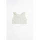 Sujetador Deportivo Nox Pro Blanco Pádel
