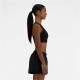 Sujetador Deportivo New Balance Sleek Medium Negro