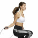 Sujetador Deportivo Adidas Aeroreact Ls P Blanco
