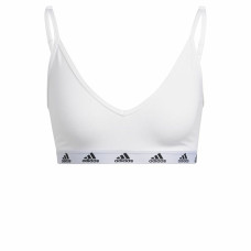 Sujetador Deportivo Adidas Pureb Ls Blanco