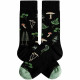 Socks Jimmy Lion Mushrooms Black 41-46