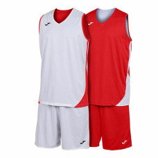 Conjunto Deportivo para Adultos Joma Sport Kansas Rojo Multicolor 2 Piezas