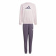 Chándal Infantil Adidas Bl Fl Ts Rosa 2 Piezas