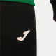 Tracksuit for Adults Joma Sport Derby Black Green Children's Men 2 Pieces