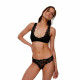 Sujetador Black Limba Halter Piaf Gardenia Negro