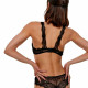 Sujetador Black Limba Halter Piaf Gardenia Negro