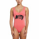 Women’s Bathing Costume Nike  U-Back Coral