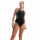 Bañador Mujer Speedo Placement Laneback Verde