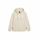 Sudadera con Capucha Mujer Vans Drop V Logo Beige
