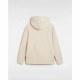 Sudadera con Capucha Mujer Vans Drop V Logo Beige