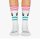 Sports Socks Jimmy Lion Athletic Delorean White