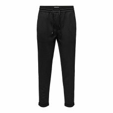 Pantalón de Chándal para Adultos Only & Sons Onslinus Crop Tap 0192 Negro Hombre