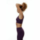 Sport leggings for Women Black Limba Curve Line