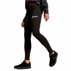 Mallas Deportivas de Mujer Puma Essentials + Script Negro