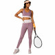 Mallas Deportivas de Mujer Asics Rosa