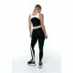 Mallas Deportivas de Mujer Black Limba Yinyang Negro