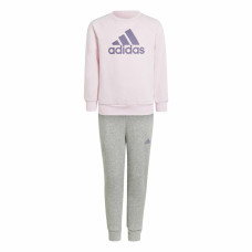 Chándal Infantil Adidas Lk Bos Jog Fleece Rosa