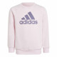 Chándal Infantil Adidas Lk Bos Jog Fleece Rosa