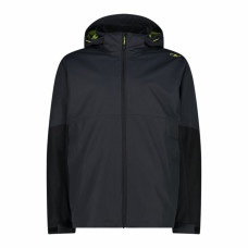 Men's Sports Jacket Campagnolo Zip Detachable Inner Black