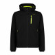 Chaqueta Deportiva para Hombre Campagnolo Softshell  Negro