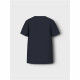 Child's Short Sleeve T-Shirt Name It mjyg Nba Box Ous Navy Blue