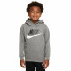 Sudadera con Capucha Niño Nike Club Hbr Gris