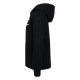 Sudadera con Capucha Niño Nike Club Hbr Negro