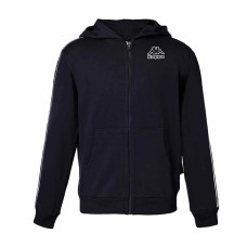 Sudadera con Capucha Niño Kappa 8031F0036 Negro