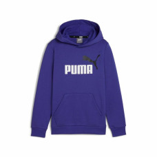 Sudadera con Capucha Niño Puma Essentials+ 2 Col Big Logo Azul