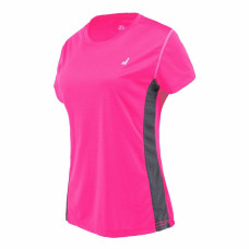 Camiseta de Manga Corta Mujer Joluvi Ultra W Rosa oscuro