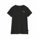 Women’s Short Sleeve T-Shirt Puma Black