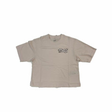 Camiseta de Manga Corta Mujer Puma Puma Script Beige