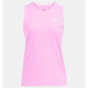 Women's Sleeveless T-shirt Under Armour Pink