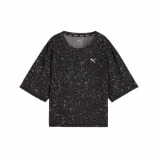 Women’s Short Sleeve T-Shirt Puma Black