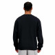 Sudadera sin Capucha Hombre New Balance Sport Essentials Fleece Logo Negro