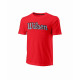 Camiseta de Manga Corta Hombre Wilson Rojo