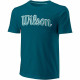 Camiseta de Manga Corta Hombre Wilson Azul