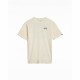 Camiseta de Manga Corta Hombre Vans Off The Wall Block Fi Blanco Cálido